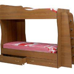 Кровать детская 2-х ярусная Юниор-1 (800*2000) ЛДСП в Тарко-Сале - tarko-sale.mebel24.online | фото