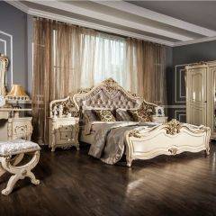Кровать 1600 Джоконда (крем) в Тарко-Сале - tarko-sale.mebel24.online | фото 7