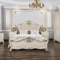 Кровать 1800 Джоконда (крем) в Тарко-Сале - tarko-sale.mebel24.online | фото 6
