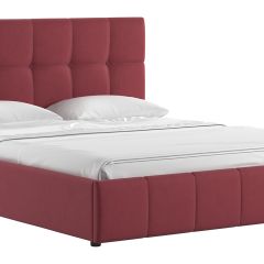 Кровать двойная Хлоя 160 + ортопед + ПМ + дно (арт. Макс 325 (ягодный)) в Тарко-Сале - tarko-sale.mebel24.online | фото