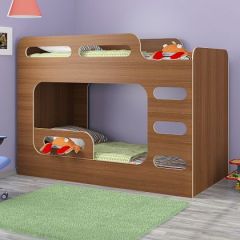 Кровать двухъярусная Дельта-Макс-20.03 Орех в Тарко-Сале - tarko-sale.mebel24.online | фото