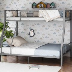 Кровать двухъярусная "Гранада-1 140" Серый в Тарко-Сале - tarko-sale.mebel24.online | фото