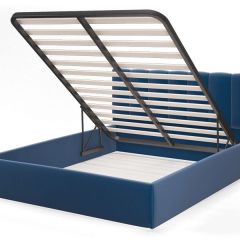 Кровать Элен 1600 + основание с ПМ (Лесмо brown) коричневый в Тарко-Сале - tarko-sale.mebel24.online | фото 2