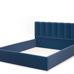 Кровать Элен 1600 + основание с ПМ (Лесмо brown) коричневый в Тарко-Сале - tarko-sale.mebel24.online | фото 3