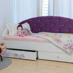 Кровать Эльза (без бортика) на латах в Тарко-Сале - tarko-sale.mebel24.online | фото 5