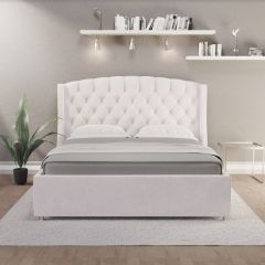 Кровать Франческа + Решетка+ПМ (1200) *БЕЗ ДНА в Тарко-Сале - tarko-sale.mebel24.online | фото