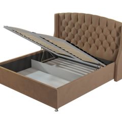 Кровать Франческа + Решетка+ПМ+Дно (1200) в Тарко-Сале - tarko-sale.mebel24.online | фото 3
