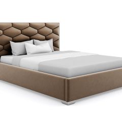 Кровать Коралл интерьерная +основание (200х200) в Тарко-Сале - tarko-sale.mebel24.online | фото 11