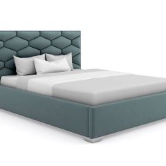 Кровать Коралл интерьерная +основание (200х200) в Тарко-Сале - tarko-sale.mebel24.online | фото 14