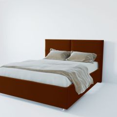 Кровать Корсика с ПМ 1200 (велюр бордо) в Тарко-Сале - tarko-sale.mebel24.online | фото 2
