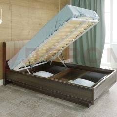 Кровать КР-1011 с мягким изголовьем в Тарко-Сале - tarko-sale.mebel24.online | фото 5