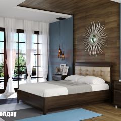 Кровать КР-1071 с мягким изголовьем в Тарко-Сале - tarko-sale.mebel24.online | фото 3