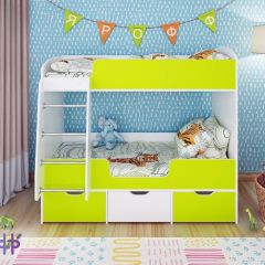 Кровать Малыш 2-х ярусная Малыш Двойняшка (700*1600) в Тарко-Сале - tarko-sale.mebel24.online | фото