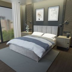 Кровать Мерида Решетка+ПМ+Дно (1800) в Тарко-Сале - tarko-sale.mebel24.online | фото