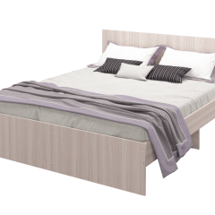 Кровать Мона 1600*2000 (Ясень шимо светлый) ЛДСП в Тарко-Сале - tarko-sale.mebel24.online | фото