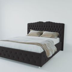 Кровать Нягань с ПМ 1200 (экокожа кольт ч) в Тарко-Сале - tarko-sale.mebel24.online | фото 2