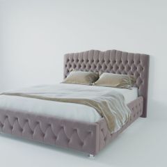 Кровать Нягань с ПМ 900 (велюр темно-серый) в Тарко-Сале - tarko-sale.mebel24.online | фото 2
