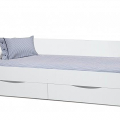 Кровать одинарная "Фея - 3" симметричная New (2000Х900) белая в Тарко-Сале - tarko-sale.mebel24.online | фото 1