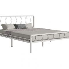 Кровать "Клэр" КМД18 Белая (1600*2000) (ножки-белые) в Тарко-Сале - tarko-sale.mebel24.online | фото 2