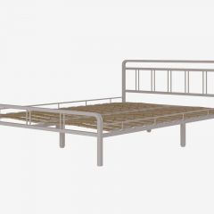 Кровать "Леон" Белая (1200*2000) (ножки-белые) в Тарко-Сале - tarko-sale.mebel24.online | фото 3