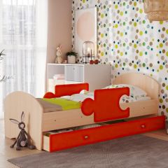 Кровать "Мозайка" на ламелях + бортики + ящики в Тарко-Сале - tarko-sale.mebel24.online | фото 13
