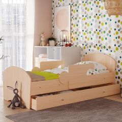 Кровать "Мозайка" на щитах + бортики + ящики в Тарко-Сале - tarko-sale.mebel24.online | фото 7