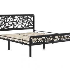Кровать "Орион" КМД16 Черная (1600*2000) (ножки-черные) в Тарко-Сале - tarko-sale.mebel24.online | фото 3