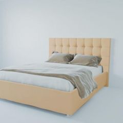 Кровать Венеция без основания 900 (экокожа бежевая) в Тарко-Сале - tarko-sale.mebel24.online | фото