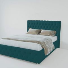 Кровать Версаль 800 без основания (велюр бирюзовый) в Тарко-Сале - tarko-sale.mebel24.online | фото