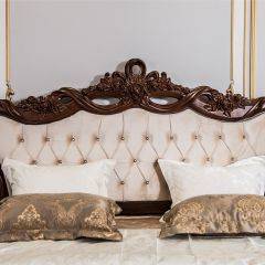Кровать с мягким изголовьем Афина 1600 (караваджо) в Тарко-Сале - tarko-sale.mebel24.online | фото 4