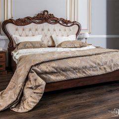 Кровать с мягким изголовьем Афина 1600 (караваджо) в Тарко-Сале - tarko-sale.mebel24.online | фото
