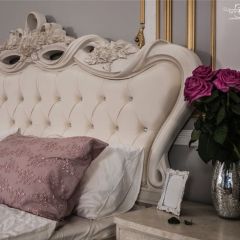 Кровать с мягким изголовьем Афина 1800 (крем корень) в Тарко-Сале - tarko-sale.mebel24.online | фото 2