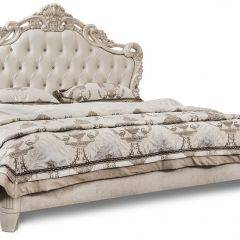 Кровать с мягким изголовьем Патрисия (1600) крем в Тарко-Сале - tarko-sale.mebel24.online | фото 2