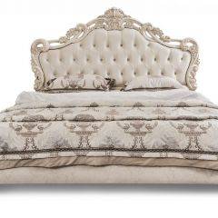 Кровать с мягким изголовьем Патрисия (1600) крем в Тарко-Сале - tarko-sale.mebel24.online | фото 3