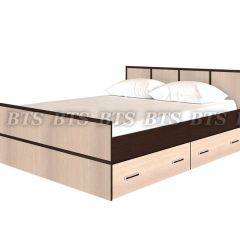 Кровать Сакура 1400 LIGHT + Проложки LIGHT 1.4 ДСП (Венге/Лоредо) в Тарко-Сале - tarko-sale.mebel24.online | фото