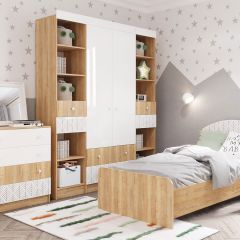 СКАНДИ КРД900.1 Кровать 900 в Тарко-Сале - tarko-sale.mebel24.online | фото 2