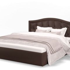 Кровать Стелла 1200 + Основание (Лесмо brown) коричневый в Тарко-Сале - tarko-sale.mebel24.online | фото