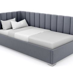 Кровать угловая Хлоя интерьерная +основание (80х200) в Тарко-Сале - tarko-sale.mebel24.online | фото 9