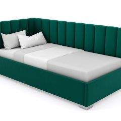 Кровать угловая Хлоя интерьерная +основание (90х200) в Тарко-Сале - tarko-sale.mebel24.online | фото 16