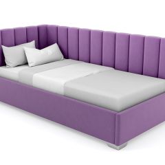 Кровать угловая Хлоя интерьерная +основание (90х200) в Тарко-Сале - tarko-sale.mebel24.online | фото 20