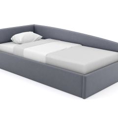 Кровать угловая Лэсли интерьерная +основание (80х200) в Тарко-Сале - tarko-sale.mebel24.online | фото 9