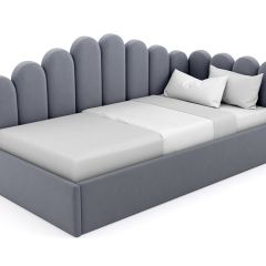 Кровать угловая Лилу интерьерная +основание (80х200) в Тарко-Сале - tarko-sale.mebel24.online | фото 9