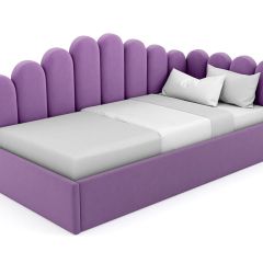 Кровать угловая Лилу интерьерная +основание (80х200) в Тарко-Сале - tarko-sale.mebel24.online | фото 20