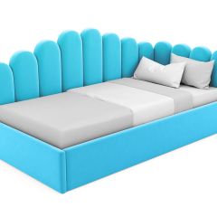 Кровать угловая Лилу интерьерная +основание (80х200) в Тарко-Сале - tarko-sale.mebel24.online | фото 22