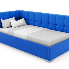 Кровать угловая Мия интерьерная +основание (120х200) в Тарко-Сале - tarko-sale.mebel24.online | фото 23