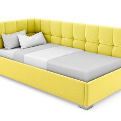 Кровать угловая Мия интерьерная +основание (80х200) в Тарко-Сале - tarko-sale.mebel24.online | фото 13