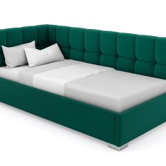 Кровать угловая Мия интерьерная +основание (80х200) в Тарко-Сале - tarko-sale.mebel24.online | фото 15