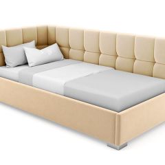 Кровать угловая Мия интерьерная +основание (80х200) в Тарко-Сале - tarko-sale.mebel24.online | фото 17