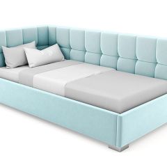 Кровать угловая Мия интерьерная +основание (80х200) в Тарко-Сале - tarko-sale.mebel24.online | фото 18