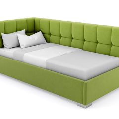 Кровать угловая Мия интерьерная +основание (80х200) в Тарко-Сале - tarko-sale.mebel24.online | фото 19